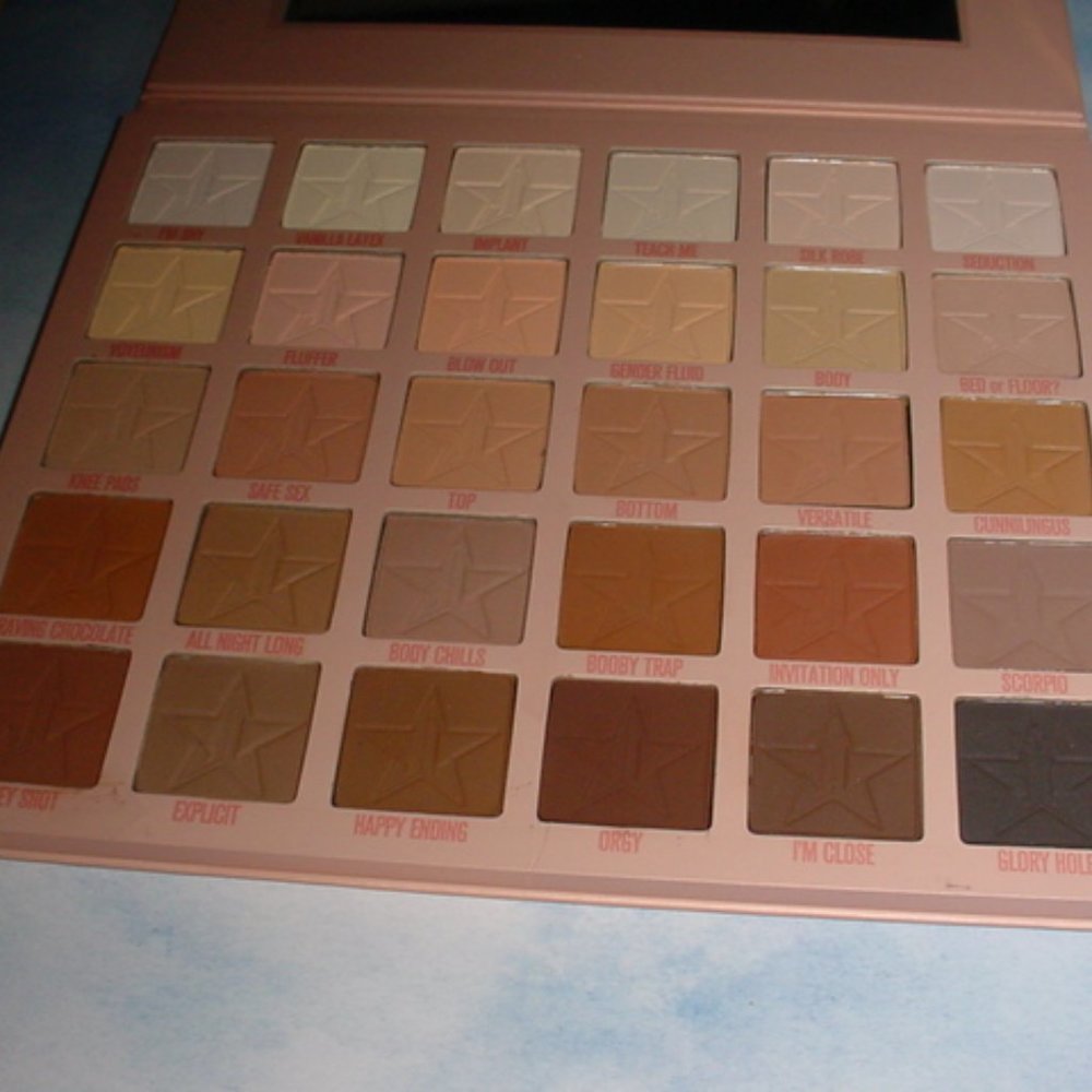 JEFFREE STAR NIB Eyeshadow Palette ORGY